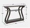 47" Contemporary Console Table End Side Table Sofa Entryway Hall Display with Storage